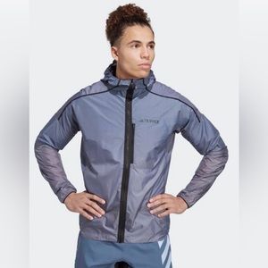 Adidas TERREX Agravic Wind Weave Trail Running Windbreaker HT9391 Mens Size XL